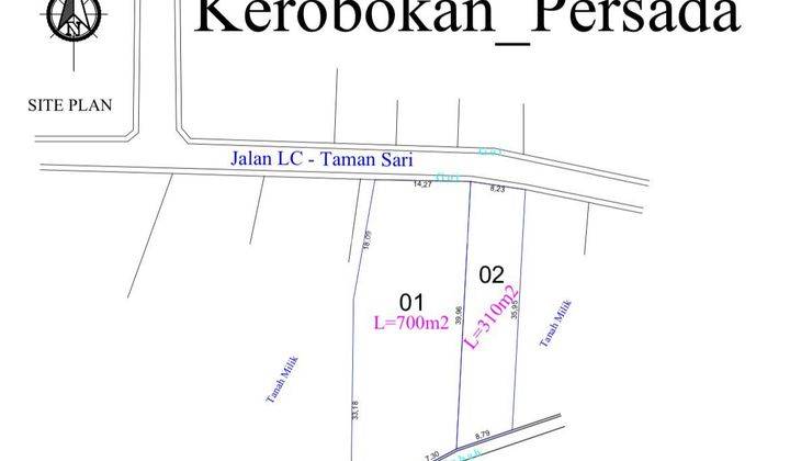 TOP URGENT LAND FOR SALE LOKASI PERSADA KELOD KELOD KUTA UTARA BADUNG  1