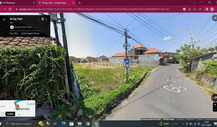 TOP URGENT FOR SALE LAND LOCATION BATUBULAN SUKAWATI GIANYAR  2