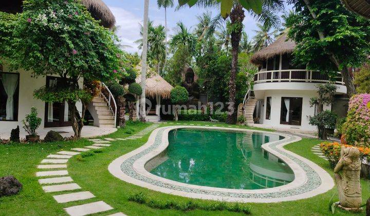 TOP URGENT FOR SALE LOSS BEACH SEA VIEW HOTEL NYUHTEBEL LOCATION KARANGASEM  1