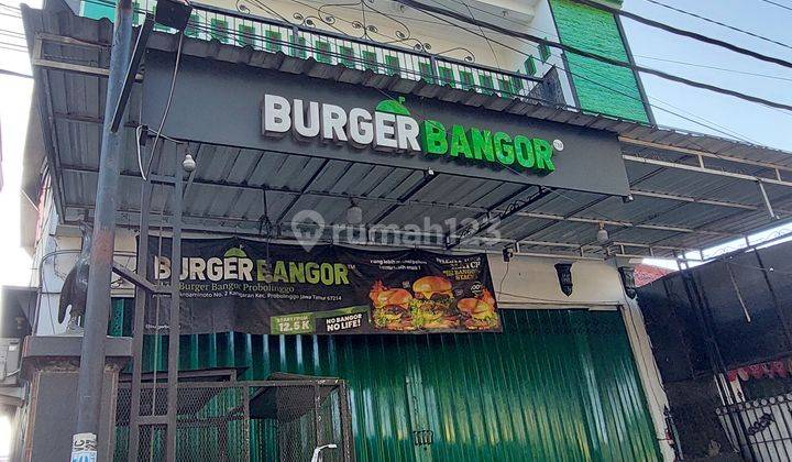 Ruko 2 Lantai Lebar 9 m di Jl. Cokroaminoto Kota Probolinggo 1