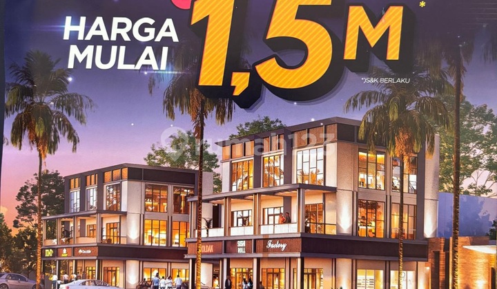 Affordable Shop House South Tangerang Paradise Soho Commercial