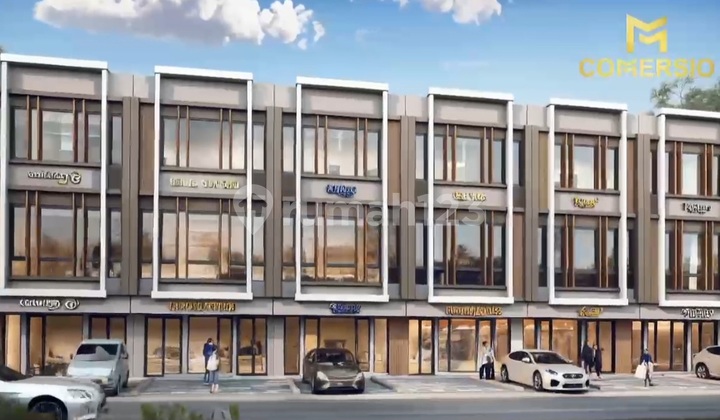 Ruko Murah 3 Lantai Comercio Bsd Tanpa Dp Ruko