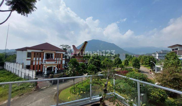 Jual Rumah View Gunung Pancar di Santorini Sentul City 1