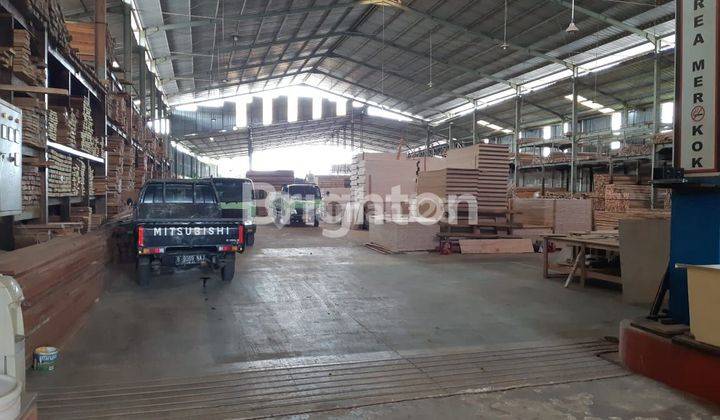 Bangunan Gudang Siap Pakai Dekat Cisauk