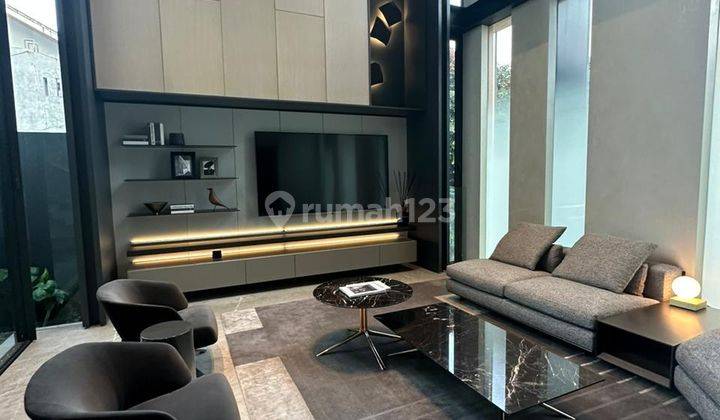 For Sale Brand New Ultra Luxurious Fully Furnished Modern Tropical House At Scbd, Jakarta Selatan 2