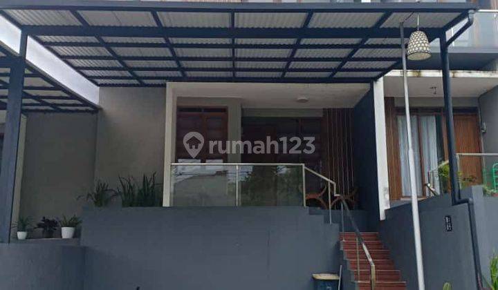 Dijual Rumah Nuansa Bali di Ubud Village Sariwangi 1