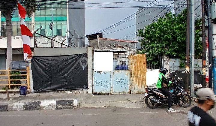 Tanah di bandengan Jakarta Utara/ Pinggir jalan/ SHM 1