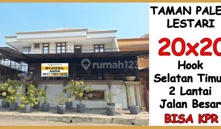 Rumah Taman Palem Lestari 20x20 Hook Selatan Timur 2 lantai 1