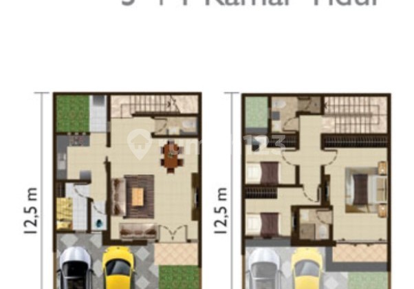 Rumah 8x12,5 100m Pik 2 Cluster River Side Bagus Riverside Pik2 2
