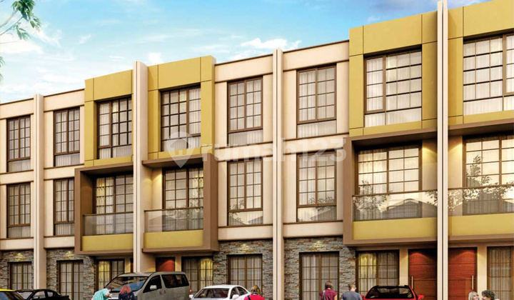 Rumah 6x10 60m Cluster Arcadia Pik2 Siap Huni 3 Lantai Bagus 2