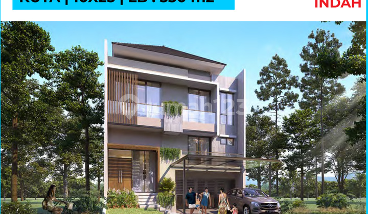 Rumah 10x25 250m 2 Lantai Simprug Residence Pik2 Dijual Murah