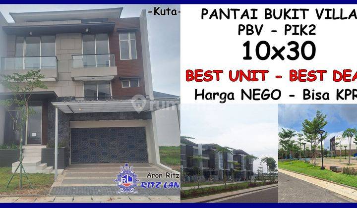 Rumah Pik2 10x30 3 Lantai Pantai Bukit Villa Pbv Siap Huni Harga Nego Bisa Kpr 1