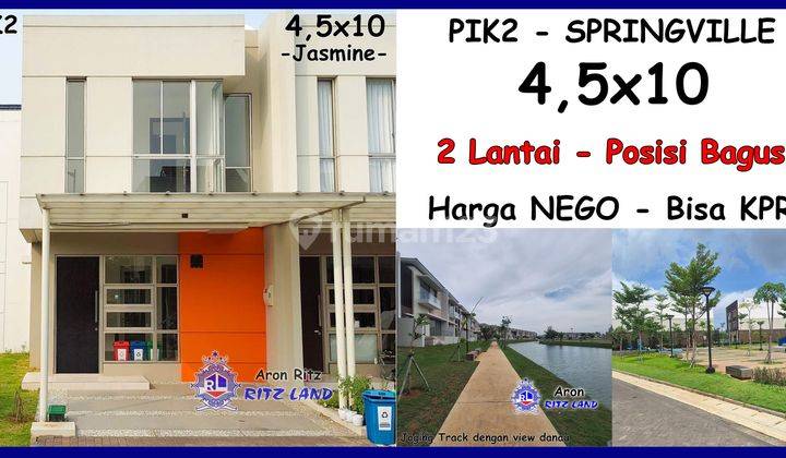 Rumah 4,5x10 2 Lantai Springville Pik2 Siap Huni Harga Nego Bisa Kpr Spring Ville Pik 2 1