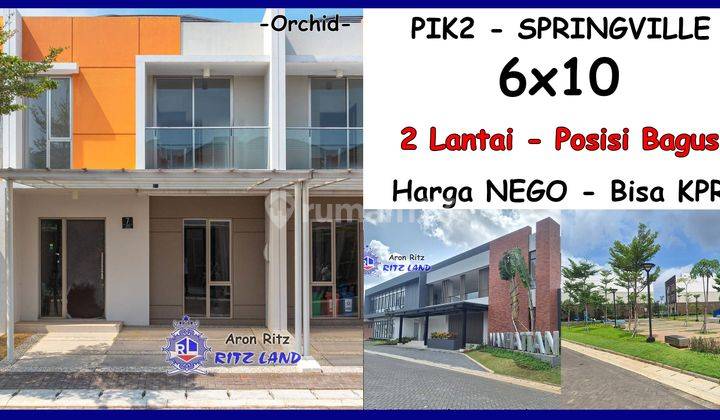 Rumah Pik2 Springville 6x10 2 Lantai Jual Cepat Siap Huni Bisa Kpr Harga Nego Spring Ville Pik 2 1