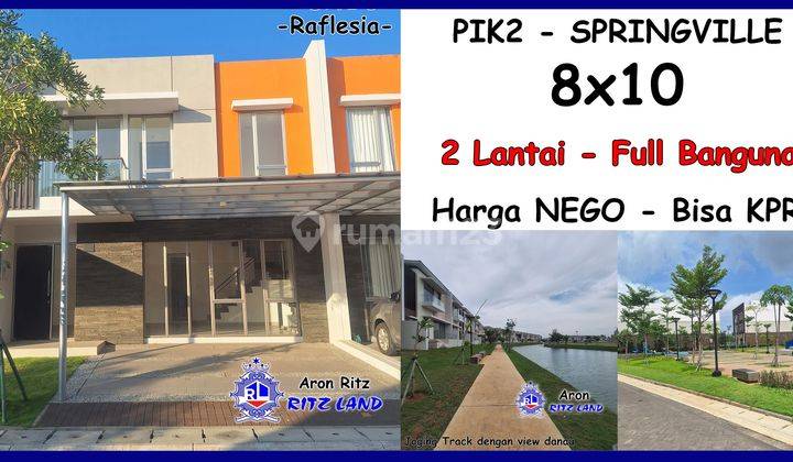 Rumah 8x10 2 Lantai Pik2 Springville Nego Siap Huni Bagus Bisa Kpr Spring Ville Pik 2 1