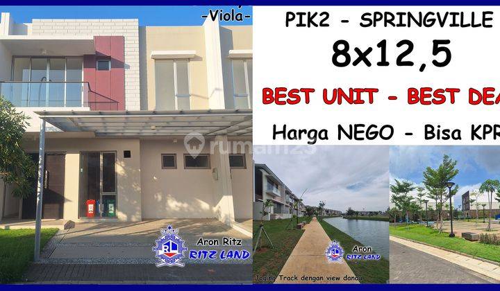 Rumah 8x12,5 2 Lt Springville Pik2 Harga Nego Bisa Kpr Siap Huni Spring Ville Pik 2 1