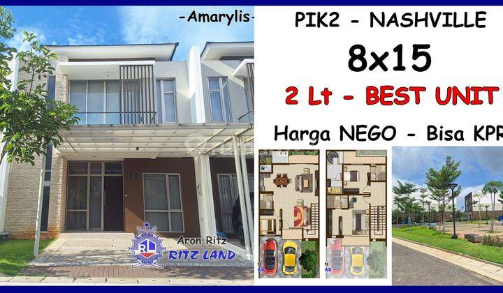 Rumah Pik2 Nashville 8x15 2 Lantai Harga Nego, Bisa Kpr, Siap Huni Nash Ville Pik 2 1