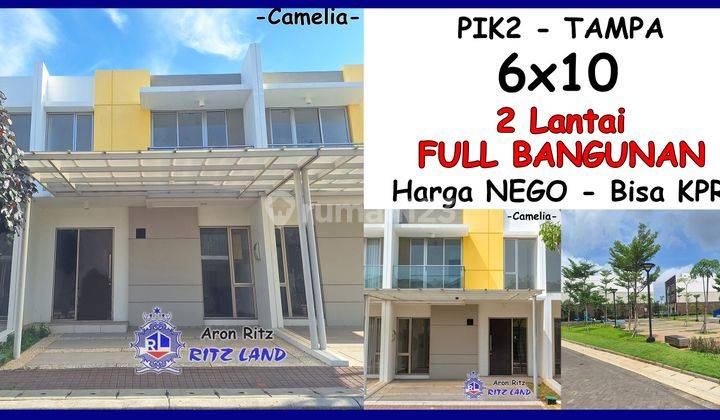 Rumah 6x10 Pik2 Cluster Tampa 2 Lantai Siap Huni, Shm, Bisa Kpr, Harga Nego 1