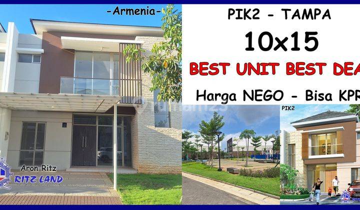 Rumah 10x15 Pik2 Cluster Tampa Siap Huni, 2 Lantai, Shm, Bisa Kpr, Harga Nego 1