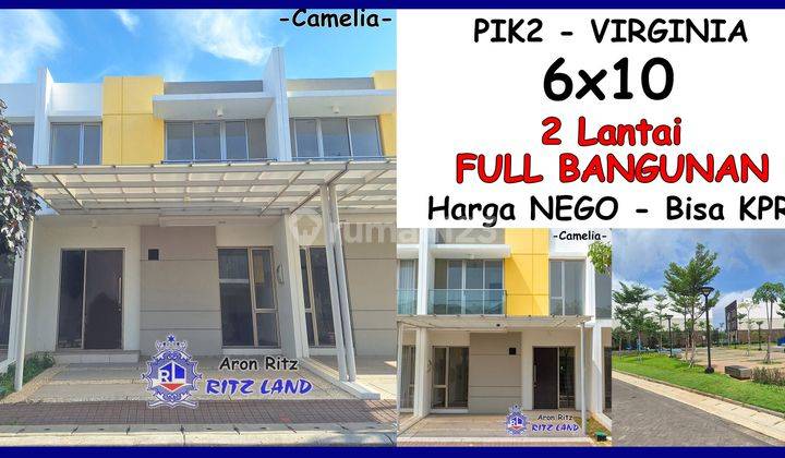 Jual Cepat Rumah 6x10 2 Lantai Virginia Pik2 Siap Huni, Bisa Kpr, Harga Nego, SHM Tahap 1 Pik 2 1