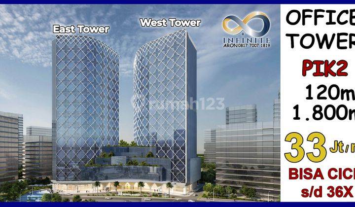 Office Tower Pik 2 Menara Syariah . Ruang Kantor Dari 120m Sampai 1.800m Pik2 1