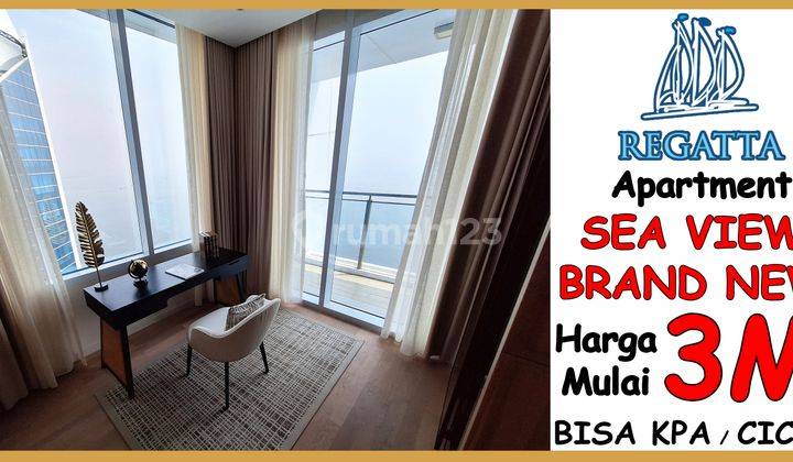 Bisa Cicil / KPA REGATTA Apartment Sea View - Brand New 3BR 152m 1