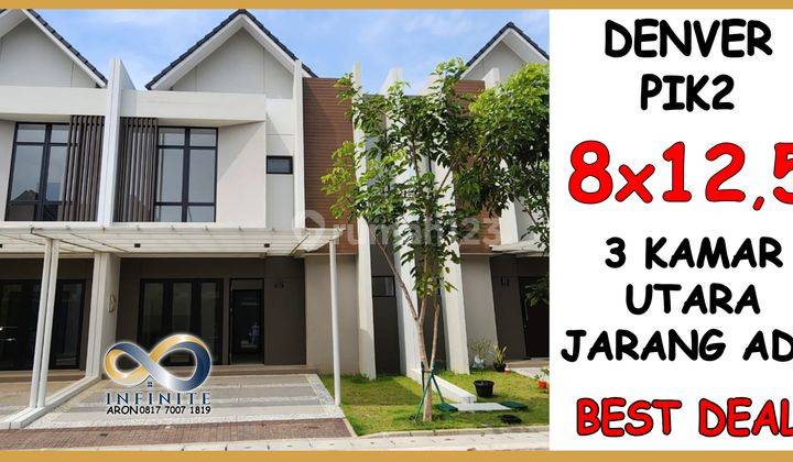 Rumah Pik2 Denver 8x12,5 2 Lantai Siap Huni Termurah . Nego