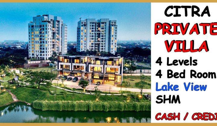 Citra Lake Villa Suites 9x15 4lt Shm View Danau Citra Garden 6 1