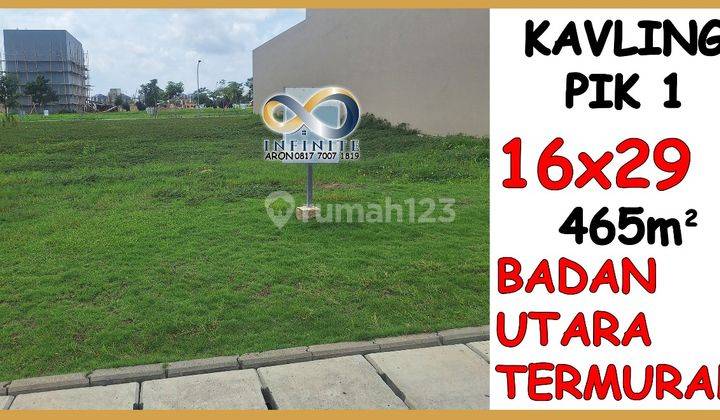 Termurah Kavling Pik 16x29 460m Badan Posisi Bagus Barang Langka 2