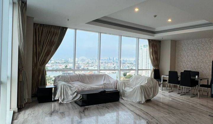 Dijual Murah Apartement Regatta Pantai Mutiara . Tower DUBAI 3BR 206m Mid Zone View Laut Dan Kota  . Harga Termurah  3 Kamar 2