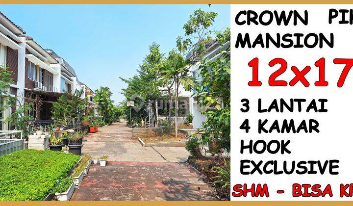 Termurah Rumah Crown Golf Mansion Pik 12x17 Siap Huni Harga Nego 1