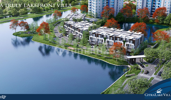 New Luxury Lake View Villa 9x15 4 Floors Citra Lake Villa Freehold Title Eligible for Mortgage