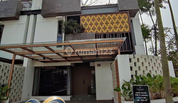 Dijual Rumah Baru Ukuran 9x13,5 3 Lantai . Model Minimalis Tropical Bali Design . Bisa Kredit Atau Cicilan . Puri 11 Heritage Karang Tengah 2