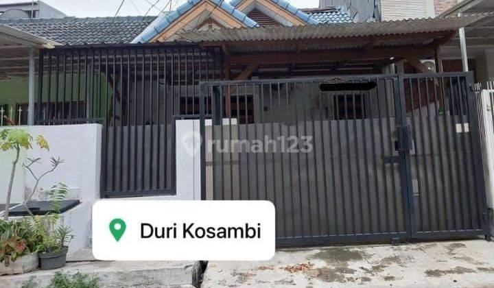 DIJUAL
Rumah di Kosambi Baru

LT 99m²
LB 43m²
KT 2
KM 2
1 Lt
Listrik 2200 watt
Air PAM + Tanah
Hadap Selatan

Harga 1.5M 
NEGO

 1