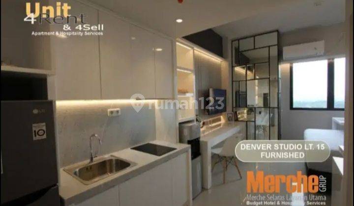 Apartemen Denver Studio Full Furnished 15th Floor Fabulous 1