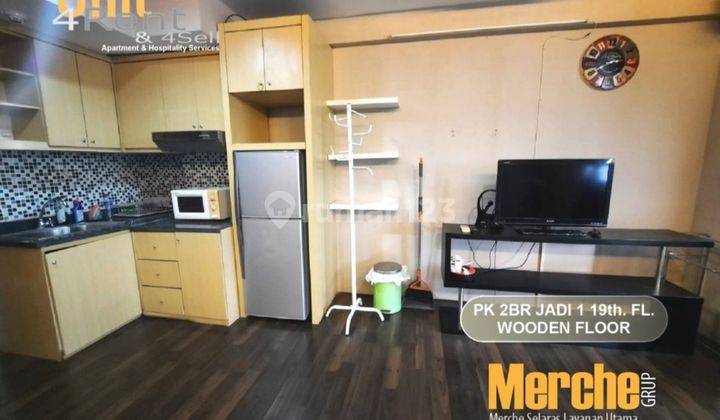 PUNCAK KERTAJAYA 2 BR jadi 1BR di Lantai 19 2