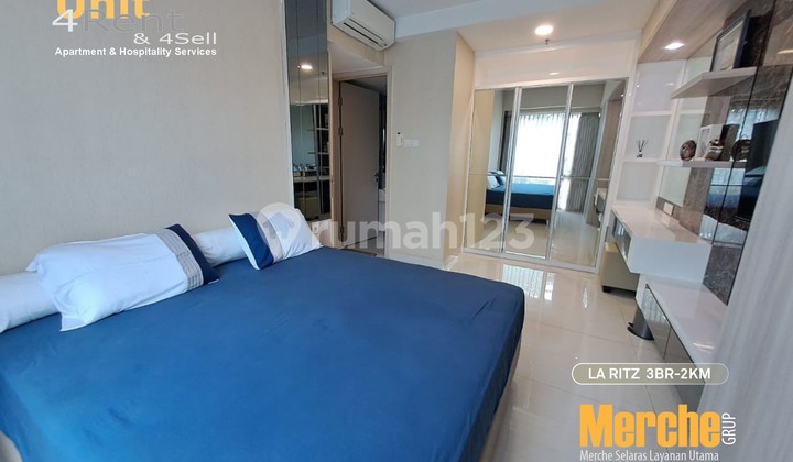 Ritz Apartment 3BR Fully Furnished Well-Designed Pool View 2