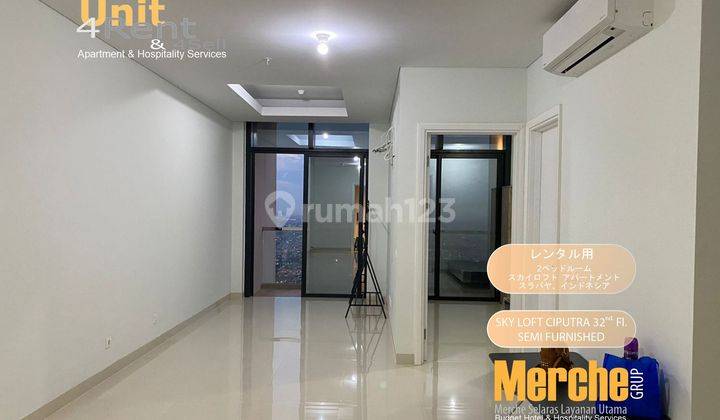 Sale Sky Residence 2BR Semifurnished Gorgeous 1