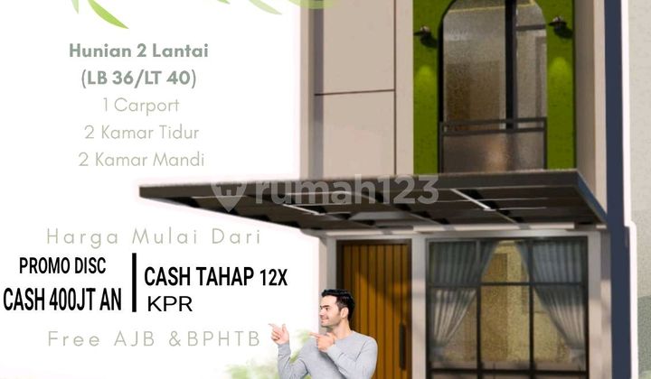 Rumah Cantik 2Lt Paling Murah Tangsel