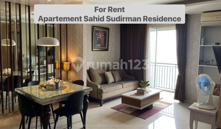 Sewa Apartemen Sahid Sudirman Residence Type 2 Bedroom Furnished 1