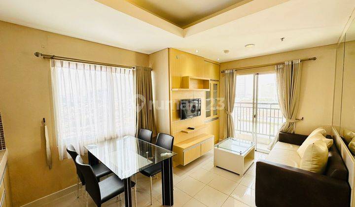 Sewa Apartemen Cosmo Terrace Thamrin City Type. 2 BR Full Furnish 1