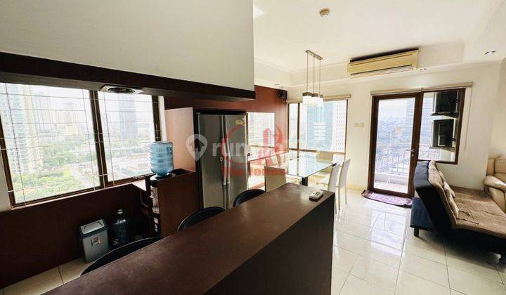 Disewakan Apartemen Sudirman Park 2+1 BR Fully Furnished 2