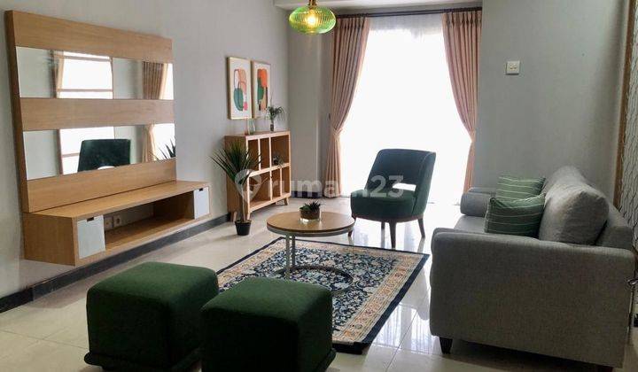 Sewa Apartemen Cosmo Mansion Jakarta Residence 2 BR Full Furnish 1