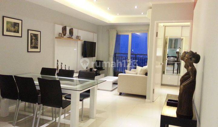 Sewa Apartemen Cosmo Mansion Jakarta Residence 2 Bedroom Furnish 1