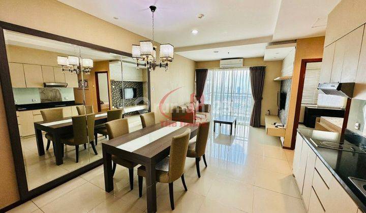 For Rent Apartemen Thamrin Residence 3 + 1 Bedrooms Furnished 2