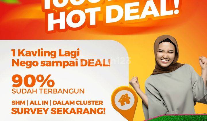 Kavling 1000% Laris Harga Dijamin Nego Abis Dekat Cimahi  1