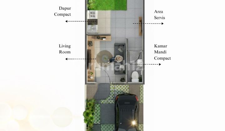 Modern House Near UPI Campus with New Year Promotional Price
