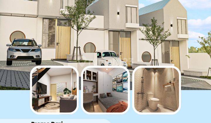 Rumah Design Eropa Cihanjuang Promo di 400 Jutaan Free Kanopi 1