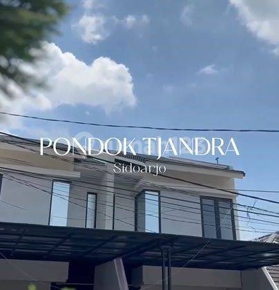 Dijual Rumah 2 Lantai New Gress Minimalis Modern Pondok Candra Jeruk, Waru, Sidoarjo, Dekat Rungkut, Sedati 1