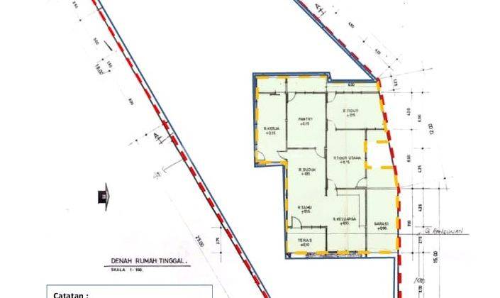 Dijual Rumah Besar Nol Jalan Raya Lokasi Strategis Komersial Raya Darmo, Surabaya Kota 2